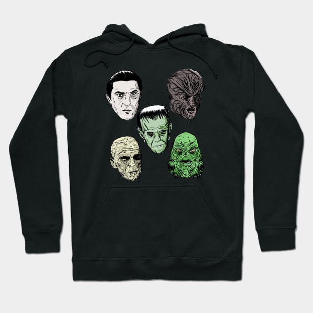 Universal Monsters Hoodie by Sbrown1521